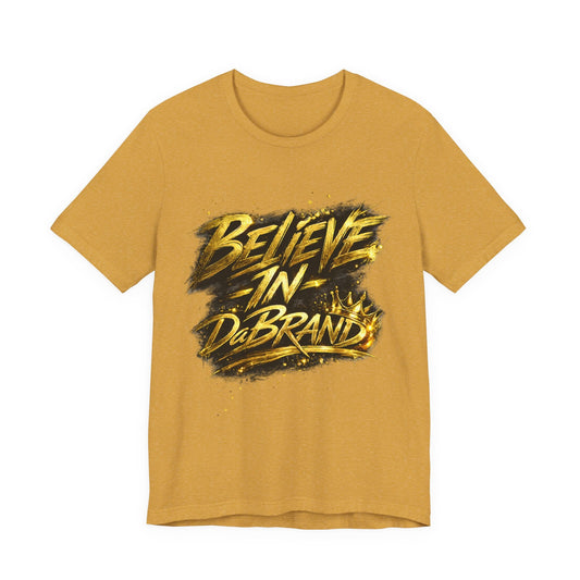 Believe In DaBrand Classic Tee — Oversized Boxy Streetwear T-Shirt - BrandVizion