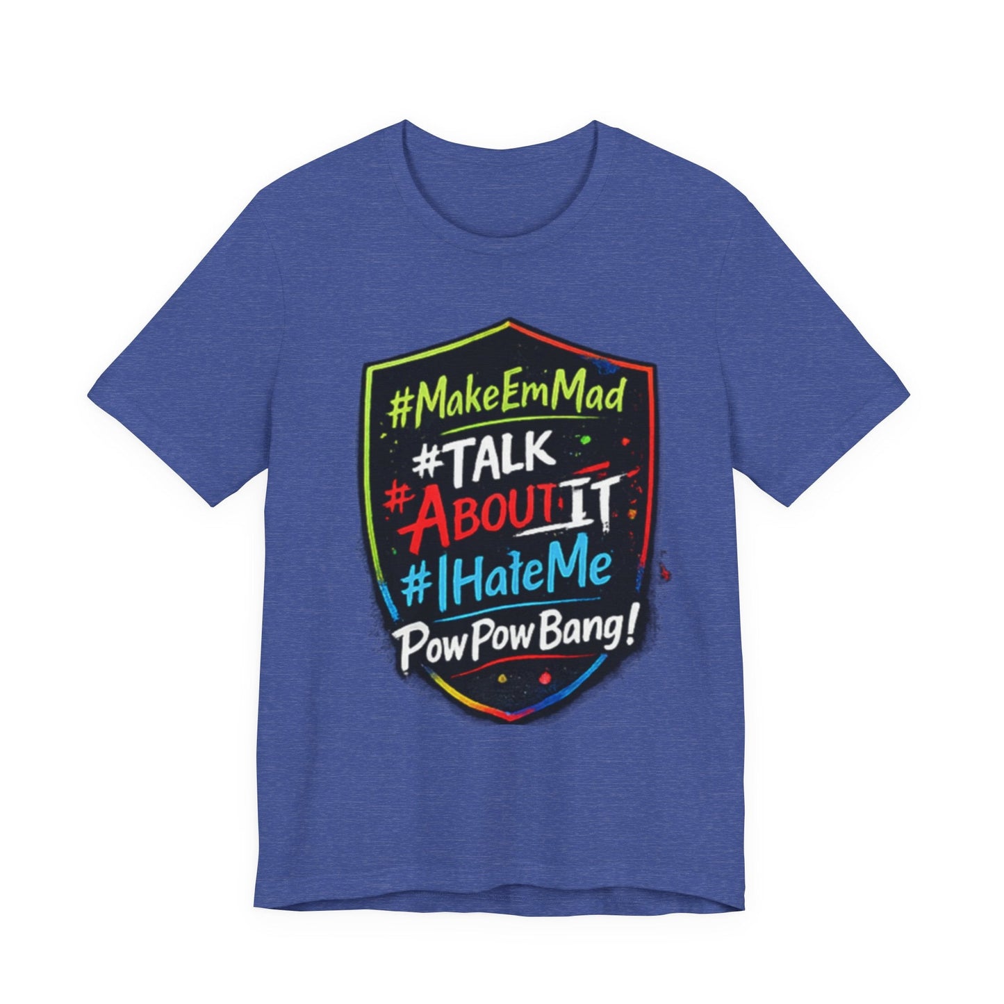 — MakeEmMad Collection Shield Graphic Tee - BrandVizion