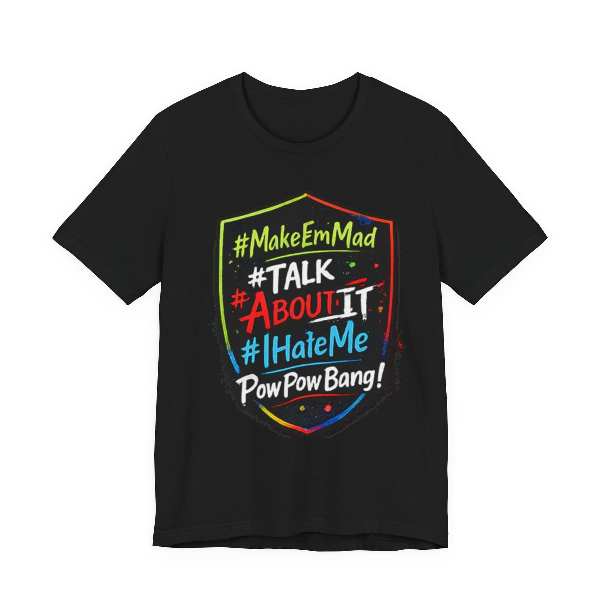 — MakeEmMad Collection Shield Graphic Tee - BrandVizion