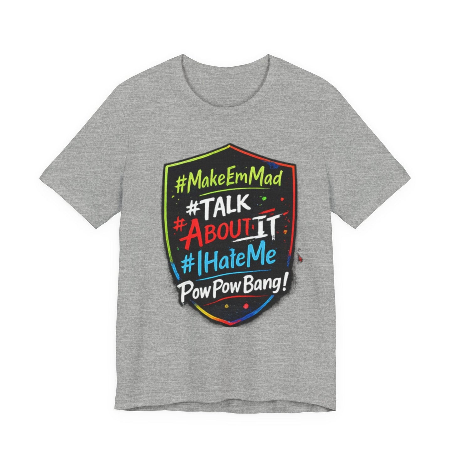 — MakeEmMad Collection Shield Graphic Tee - BrandVizion
