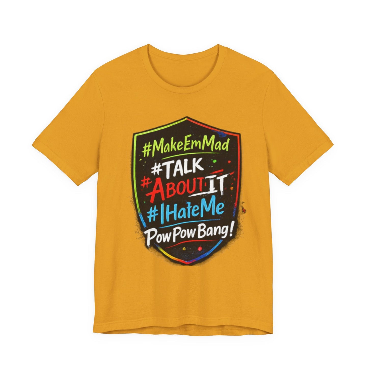 — MakeEmMad Collection Shield Graphic Tee - BrandVizion