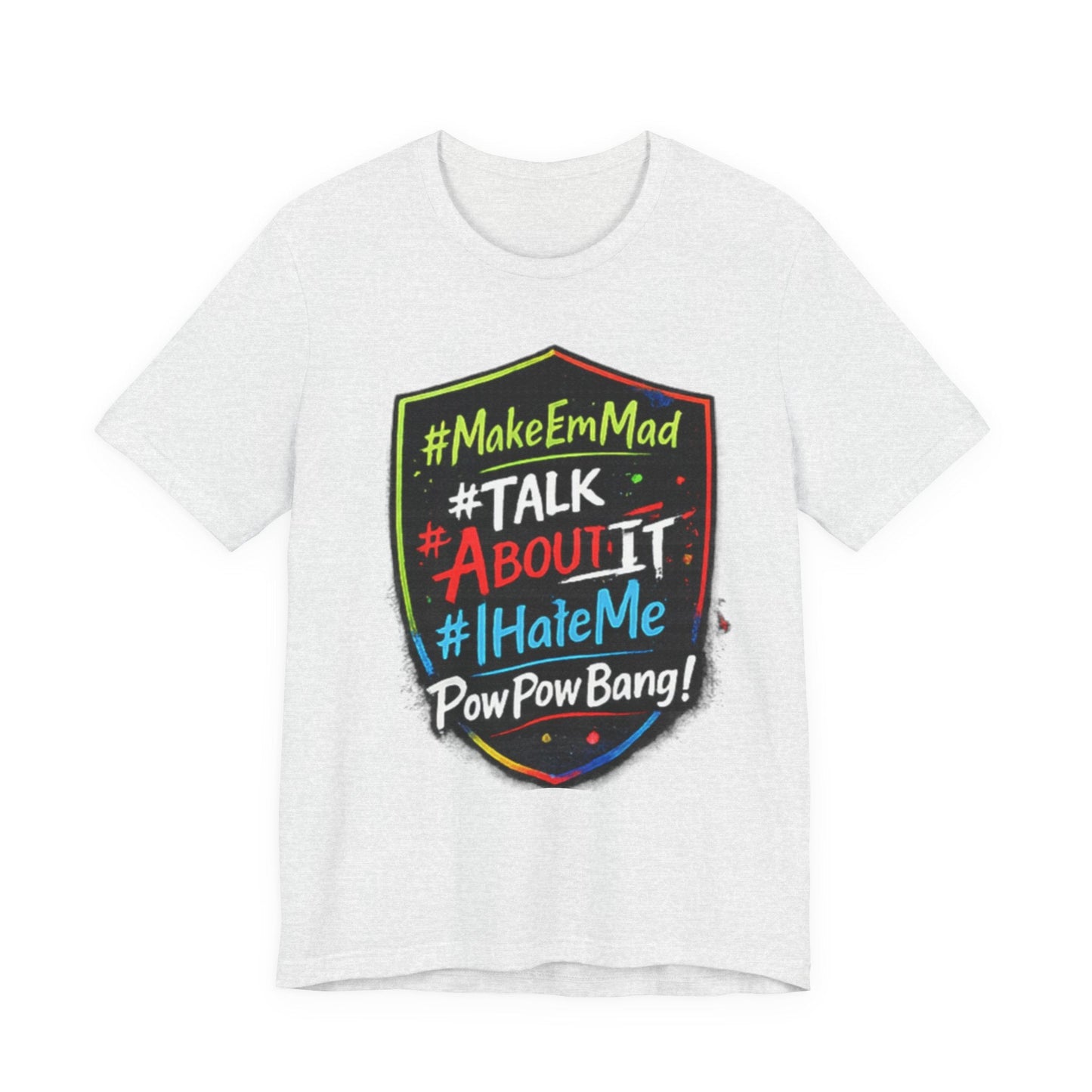 — MakeEmMad Collection Shield Graphic Tee - BrandVizion