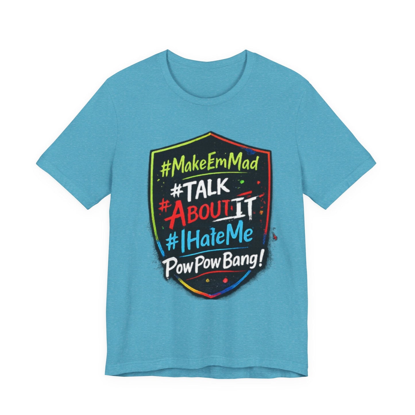 — MakeEmMad Collection Shield Graphic Tee - BrandVizion