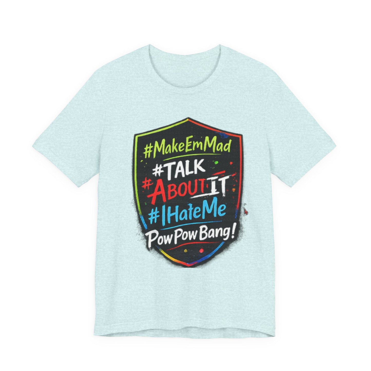 — MakeEmMad Collection Shield Graphic Tee - BrandVizion