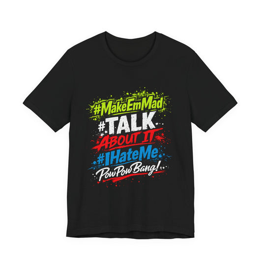 T-Shirt — MakeEmMad Collection Grafitti Graphic Tee - BrandVizion